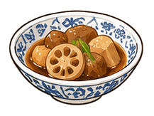 れんこんと根菜の煮物